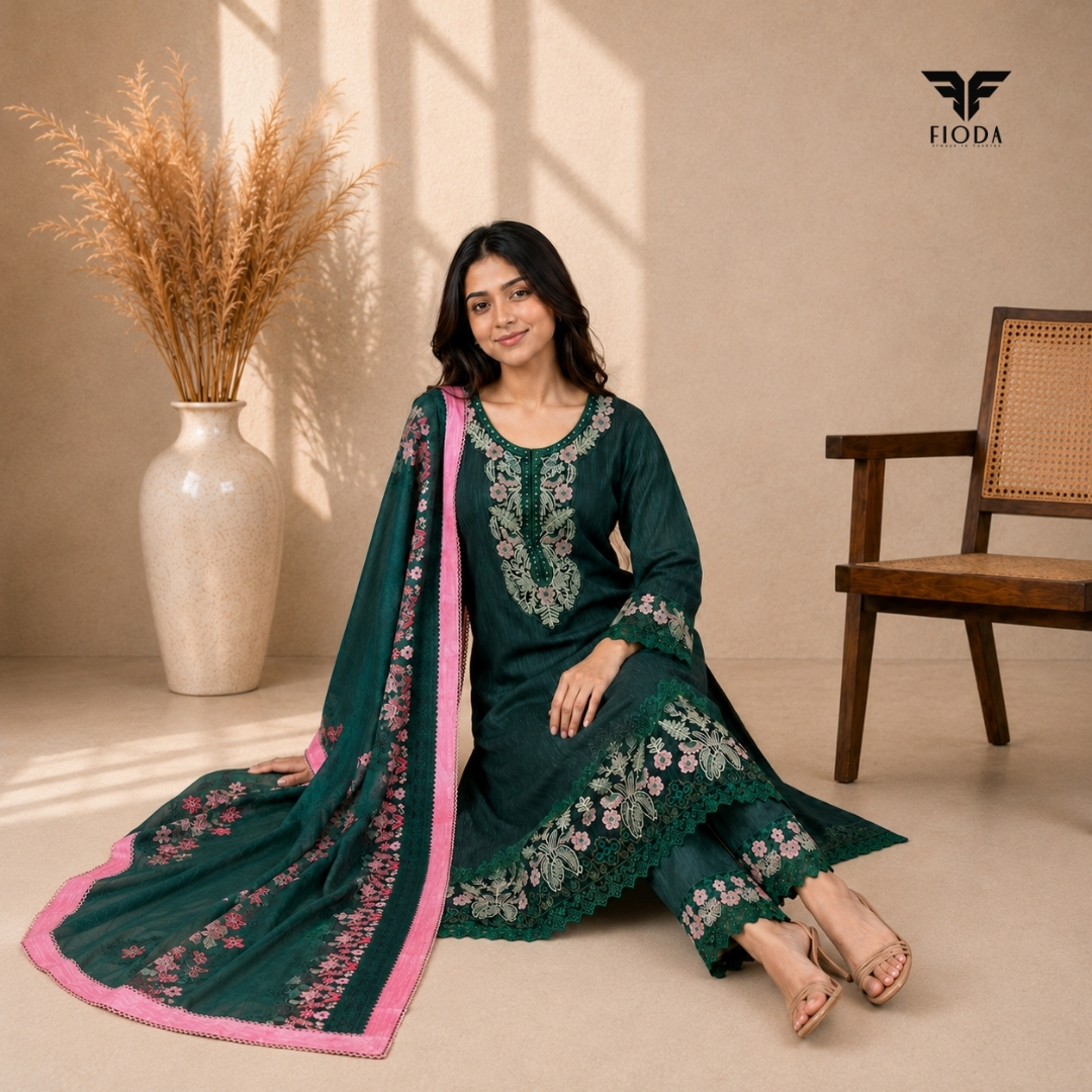 Premium Cotton Three Piece Collection - Image 2